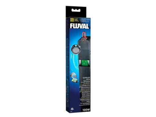 Fluval E100 Advanced Electronic Heater – 120 L (30 US gal) – 100 W